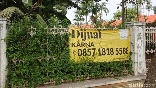 Rumah Tak Terawat Dijual di Menteng, Jakarta Pusat