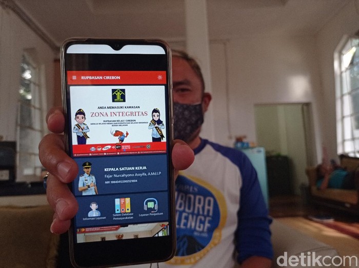 Rupbasan Cirebon meluncurkan aplikasi yang memudahkan masyarakat