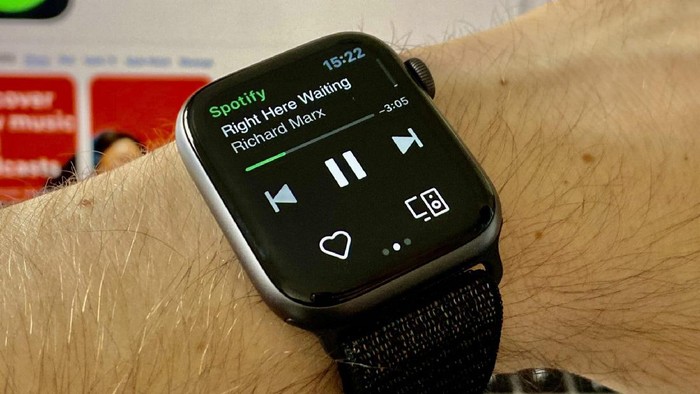 Spotify di Apple Watch