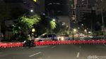 Sunyi Sepi Jalanan Kota Surabaya di Kala PPKM Darurat