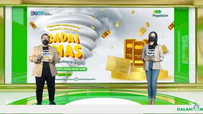 120 Orang Beruntung Dapat 1 Gram Tabungan Emas dari Pegadaian