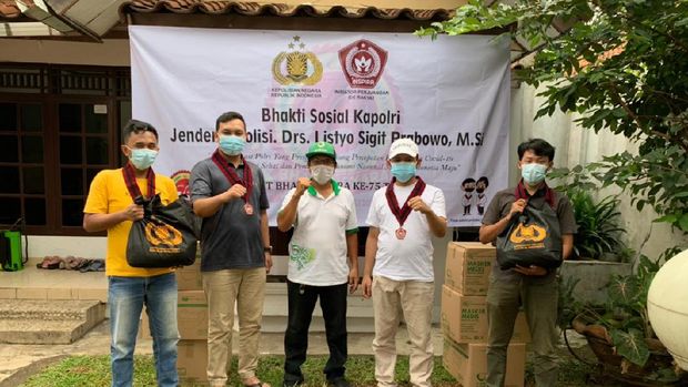 Baksos Kapolri dan PB Inspira di Bogor, Jawa Barat