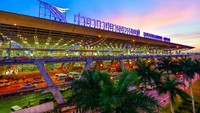 Studi ini meneliti lebih dari 1.800 bandara dan melihat terminal mana saja yang menawarkan setidaknya 10 ruang tunggu. Suvarnabhumi International Airport di posisi ketujuh (Foto: Getty Images/MJ_Prototype)