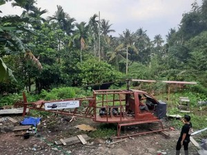 Jago! Kakek Tak Lulus SD Asal Jambi Bikin Helikopter Pakai Barang Bekas dan Mesin Motor Matic