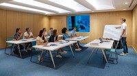Deep Dive Dubai juga menawarkan kursus untuk penyelam pemula dan penyelam berserifikat. (Deep Dive Dubai)