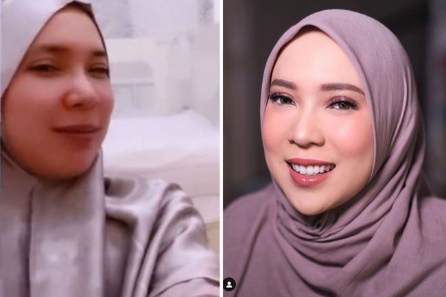 Terakhir ada Fitri Tropica. Pesonanya saat menggunakan makeup benar-benar bisa membuat terpukau. Foto: dok. Instagram/@fitrop