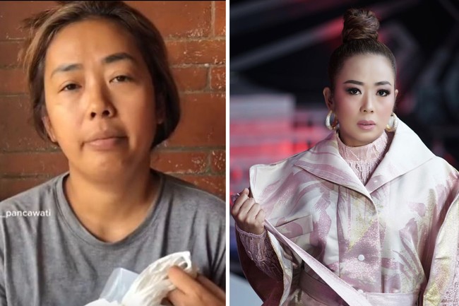 Jika di layar kaca, kamu mungkin biasa melihat Soimah tampil dengan full makeup di wajahnya. Tapi pada kenyataannya begini loh tampilan Soimah kalau pas lagi di rumah dan tanpa makeup. Foto: dok. Instagram/@showimah