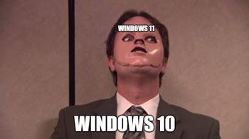 Windows 11 adalah Windows 10 yang menyamar. Foto: dok Reddit