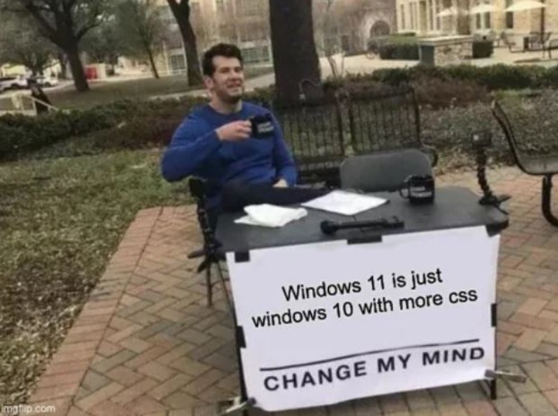 Meme Windows 11