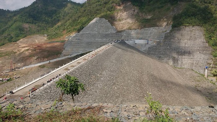 Pembangunan Proyek Nasional Bendungan Tugu di trenggalek