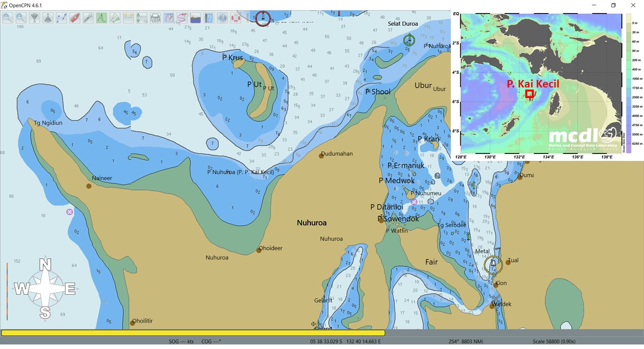 Pemodelan oseanografi Pulau Kei