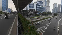 Foto-foto Rekam Jejak Sepekan Penerapan PPKM Darurat
