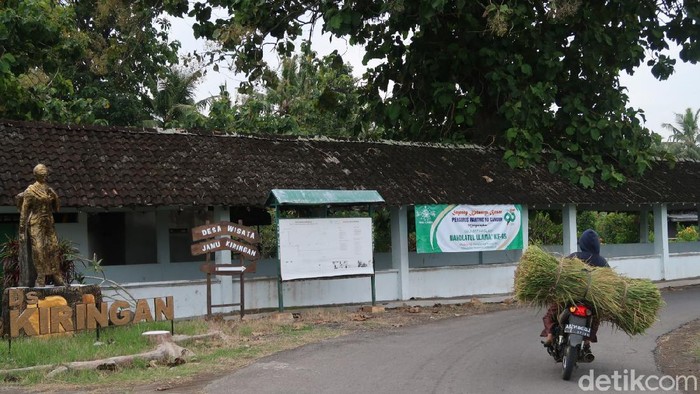 Suasana di Pedukuhan Kiringan, Kalurahan Canden, Kapanewon Jetis, Kabupaten Bantul, Jumat (9/7/2021).