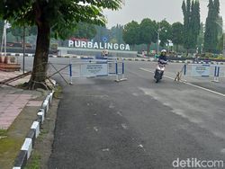 Lengangnya Purbalingga Saat Hari Pertama di Rumah Saja