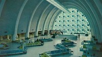 Terminal lawas bandara itu terakhir beroperasi pada November 2019, beberapa bulan sebelum COVID-19 melanda. Saat itu, sebanyak 15.000 orang memadati pintunya. (New Orleans Aviation Board)