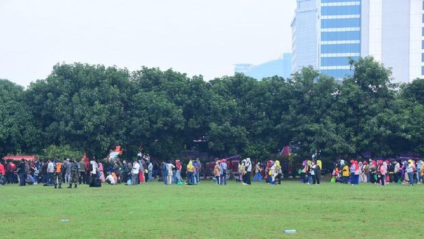 TNI AU menggelar serbuan vaksinasi COVID-19 di Jakarta dan daerah lainnya. (dok Dispenau)