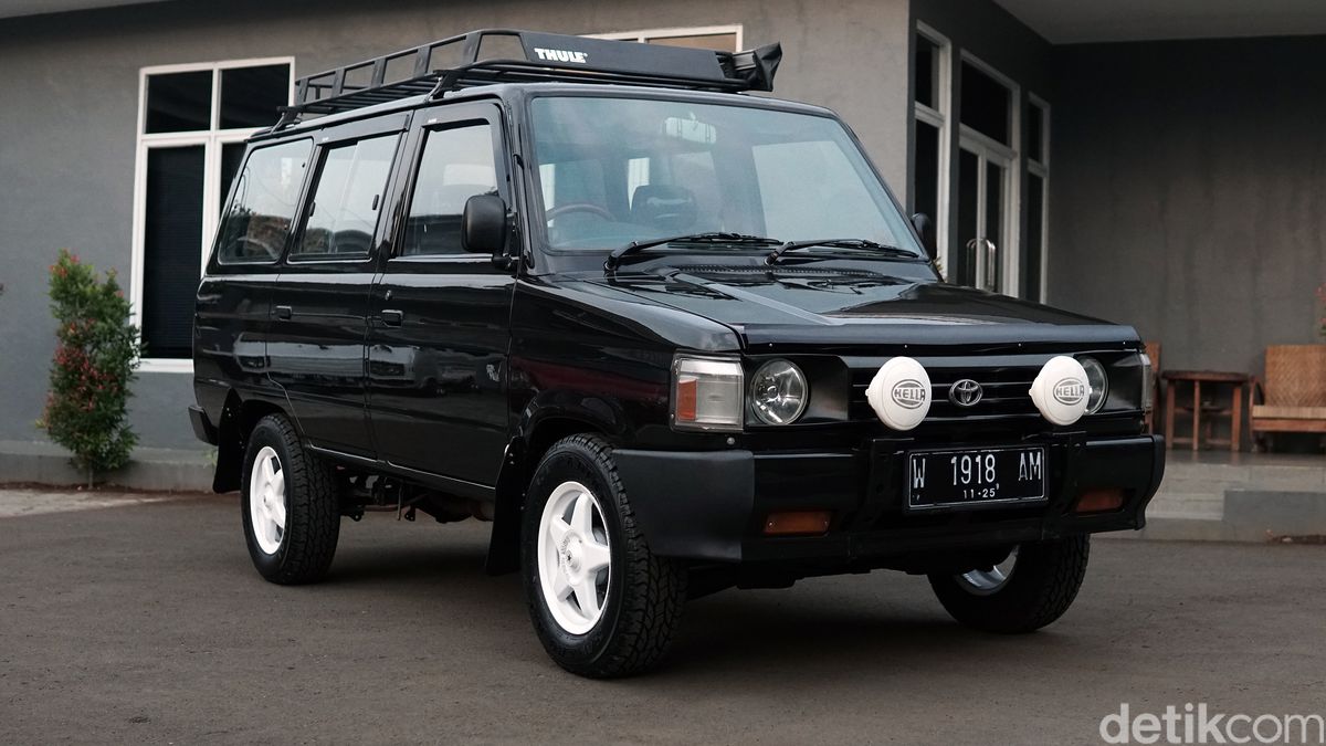 Intip Gagahnya Modifikasi Toyota Kijang LSX 1994 Rally Look