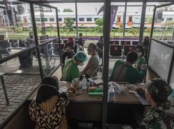 Stasiun Purwokerto Sediakan Vaksinasi Untuk Penumpang