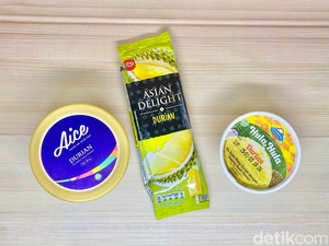 Adu Rasa 3 Es Krim Durian di Minimarket, Mana yang Juara?