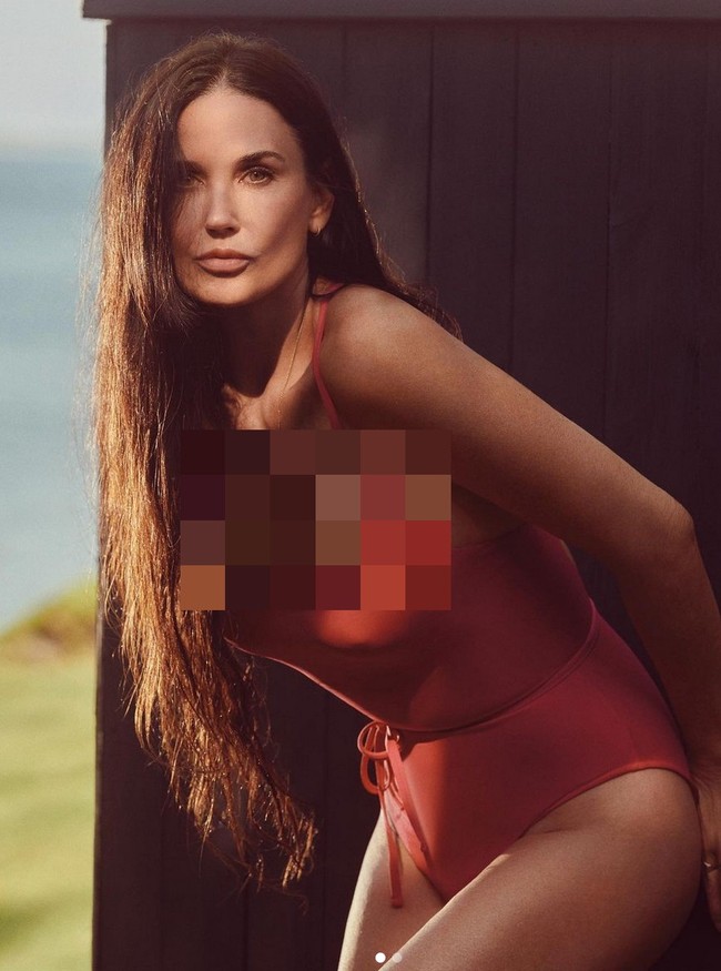 “Sangat penting melibatkan anak-anakku dalam kampanye ini. Dan aku harap wanita lainnya juga bisa menciptakan koneksi yang berarti dan merayakan setiap momen bersama orang-orang terkasih,” tutur Demi Moore, seperti dikutip dari Just Jared. Foto: Instagram/@andieswim