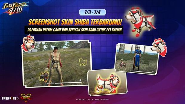Event Khusus Free Fire dan Street Fighter V