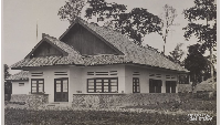 Bangunan asli dokterswoning dari Leiden University Libraries
