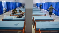 Rumah sakit darurat yang telah beroperasi sekitar tiga minggu tersebut mampu menampung sekitar 500 orang pasien dari militer maupun umum yang terpapar COVID-19 dengan gejala ringan yang merupakan rujukan dari RSAL Mintohardjo Jakarta akibat tingginya tingkat penularan COVID-19.