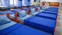 Rumah sakit darurat mampu menampung sekitar 500 orang pasien dari militer maupun umum yang terpapar COVID-19.
