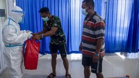 Rumah sakit darurat itu juga untuk menampung pasien COVID-19 rujukan dari RS TNI AL. Ruang isolasi itu juga dapat digunakan untuk masyarakat umum.
