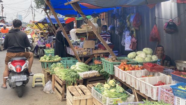 Suasana Pasar Kambing Tanah Abang, Jalarta Pusat H-10 Idul Adha