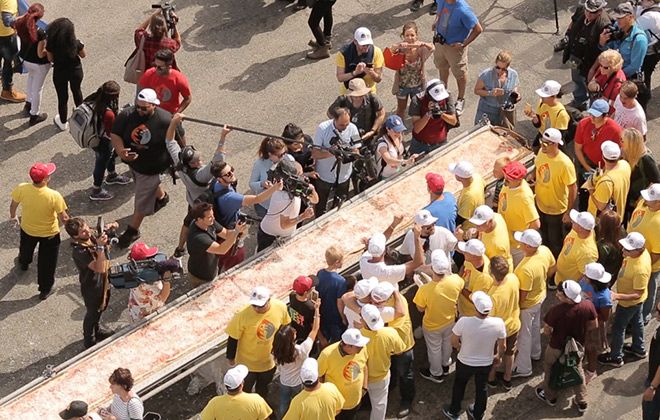 Wow! 5 Rekor Pizza Dunia Ini Tercatat dalam Guinness World Records