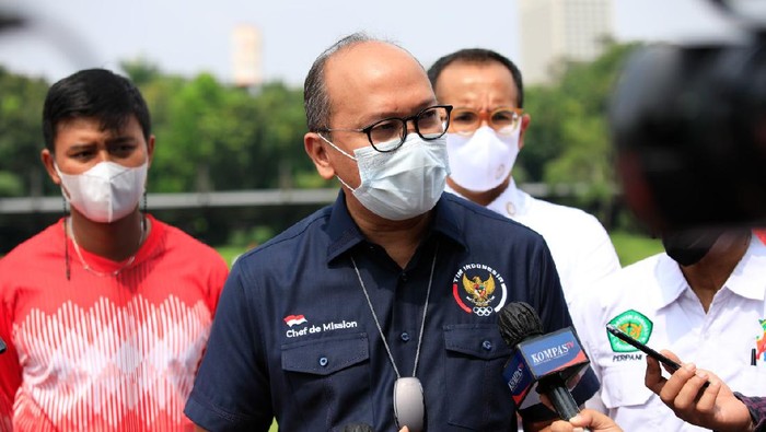 CDM Indonesia di Olimpiade 2020 Roeslan Rosani memberlakukan protokol ketat untuk para atlet sebelum ke Tokyo