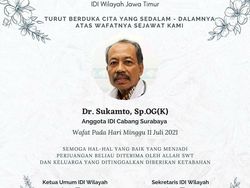 Bertambah 6, 21 Dokter di Jatim Meninggal Terpapar COVID-19