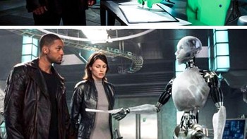 Dalam film I, Robot, mereka dapat mensimulasikan mesin ini menggunakan efek khusus. Foto: Brightside