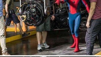 Berikut ini cara beberapa adegan web-slinging Tom Holland di Spider-Man: Homecoming difilmkan. Foto: Brightside