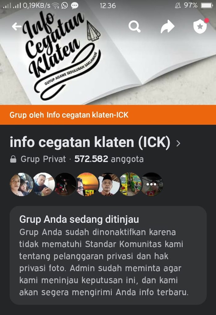 Info cegatan klaten