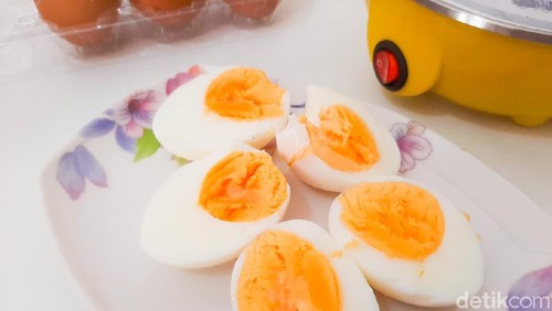 Kukusan Telur Elektrik yang Praktis