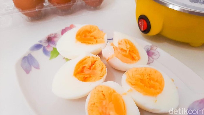 Kukusan Telur Elektrik yang Praktis