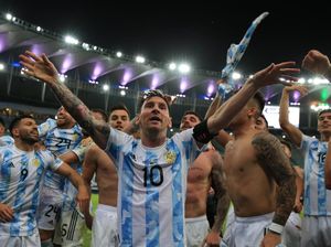 Akhirnya Messi Juara Bareng Argentina