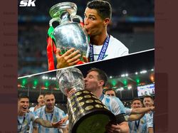 Netizen Terharu Messi Peluk Neymar dan Samai Ronaldo