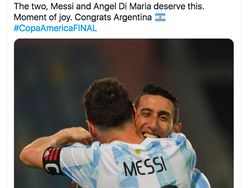 Netizen Terharu Messi Peluk Neymar dan Samai Ronaldo