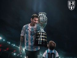 Netizen Terharu Messi Peluk Neymar dan Samai Ronaldo
