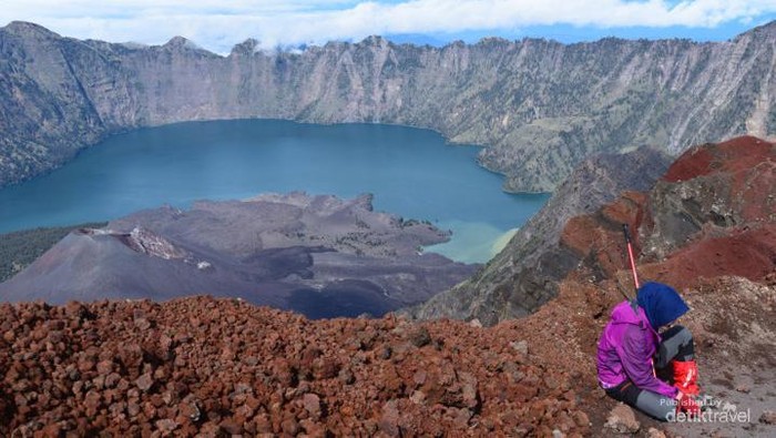 Melawan lelah demi melihat keindahan sang dewi