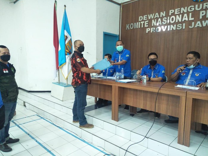 Pendaftaran calon Ketua KNPI Jabar