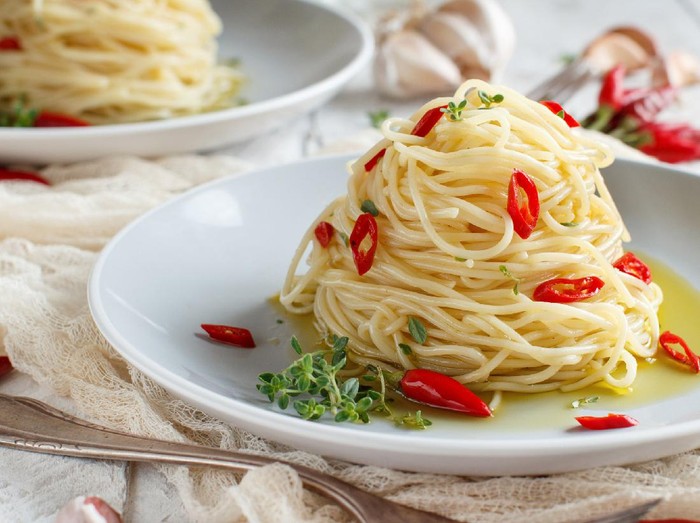 Resep Spaghetti Aglio Olio Sederhana