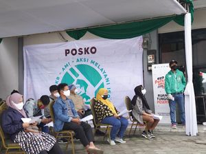 Tinggi Peminat, Vaksinasi Gratis di DPW PKB Jabar Dilanjutkan