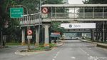 Wow! Jalan Sudirman Jakarta Sepi Banget