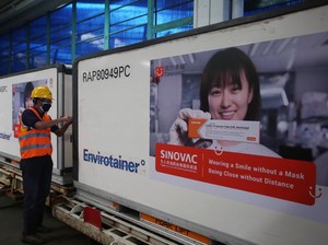 Indonesia Kembali Kedatangan 5 Juta Vaksin Sinovac