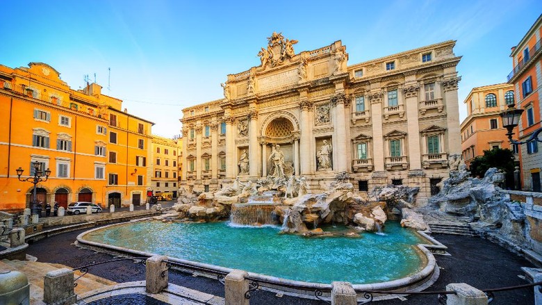 Trevi Fountain di Roma