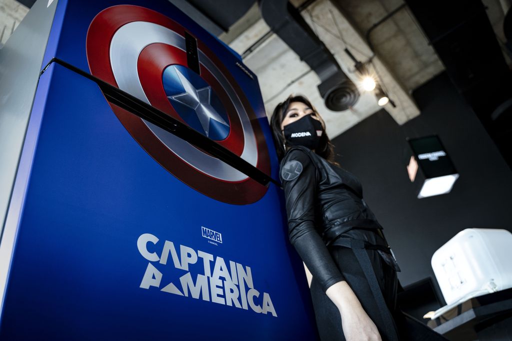 Kulkas dan Dispenser Kini Berhias Captain America hingga Iron Man